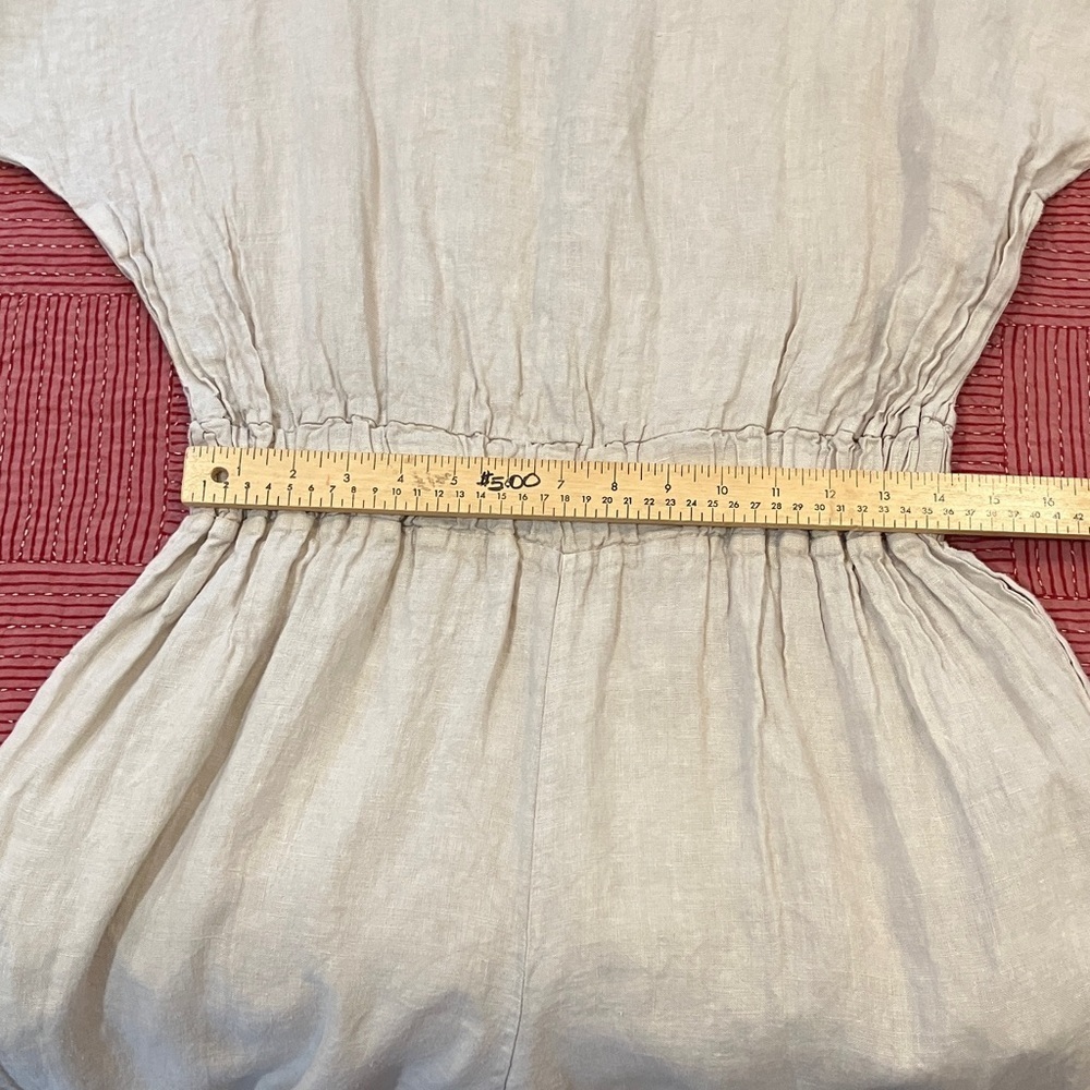 Italian Linen women’s Jumpsuit see photos for dimensions - Picture 6 of 16